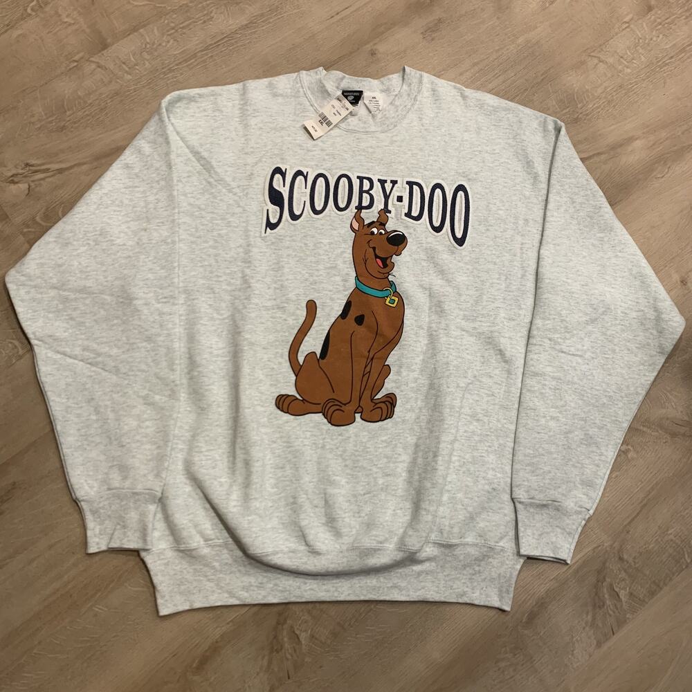 Vintage 90s Warner Bros Studio Store Scooby Doo Sweatshirt Men's XXL 2XL NWT New